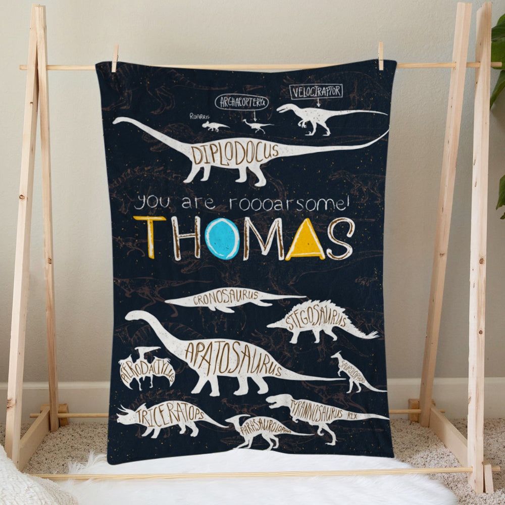 -Dinosaur Blanket-