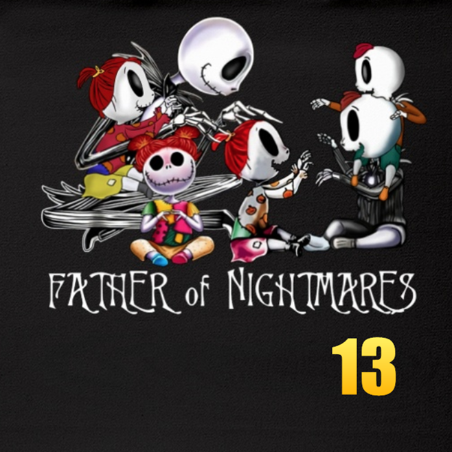 Father of Nightmares Custom Fleece Blankets  - Perfect Birthday Holiday Gifts for Dad Uncle & Grandpa