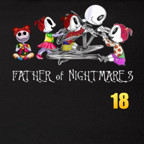 Father of Nightmares Custom Fleece Blankets  - Perfect Birthday Holiday Gifts for Dad Uncle & Grandpa
