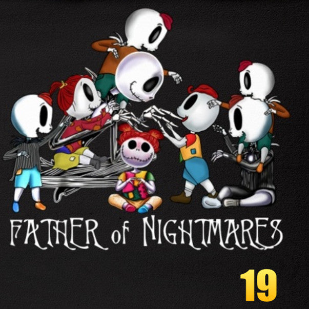 Father of Nightmares Custom Fleece Blankets  - Perfect Birthday Holiday Gifts for Dad Uncle & Grandpa