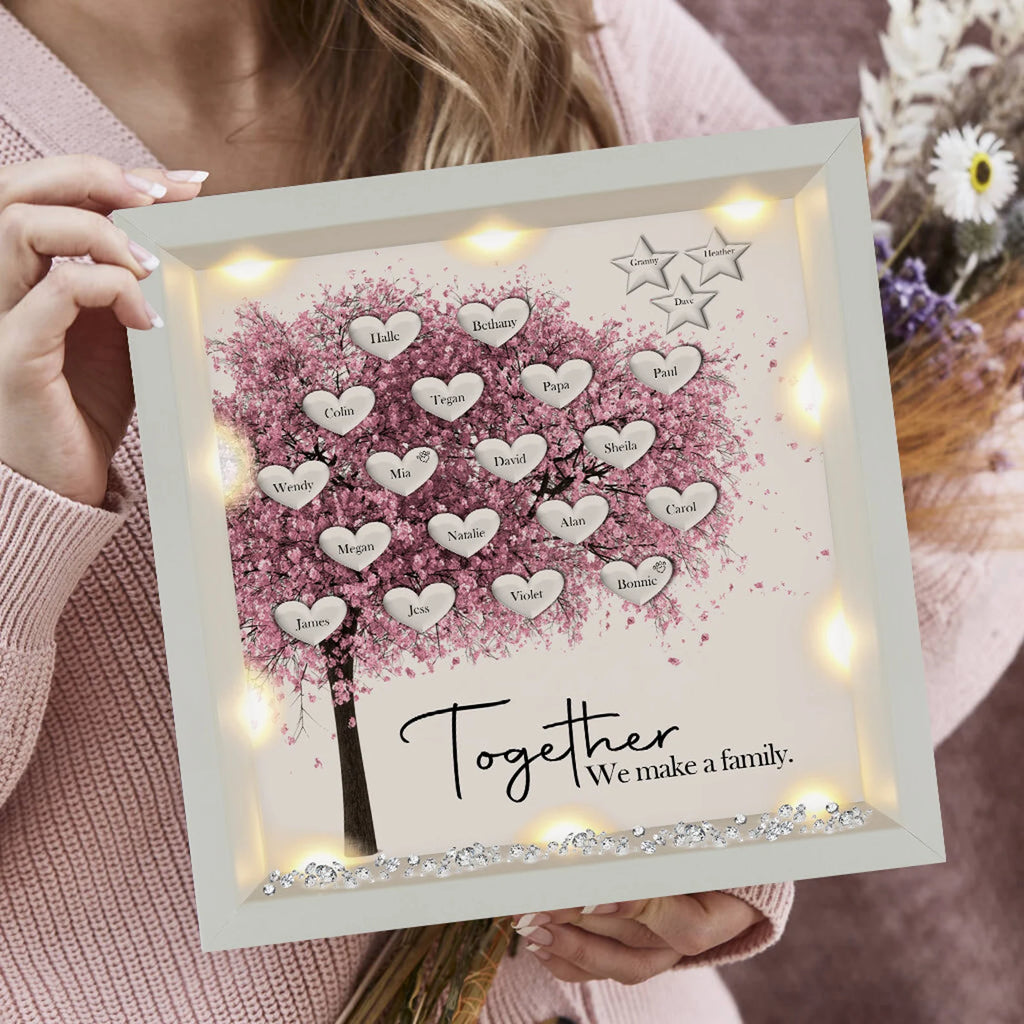 Personalized Family Canvas Art Set 08