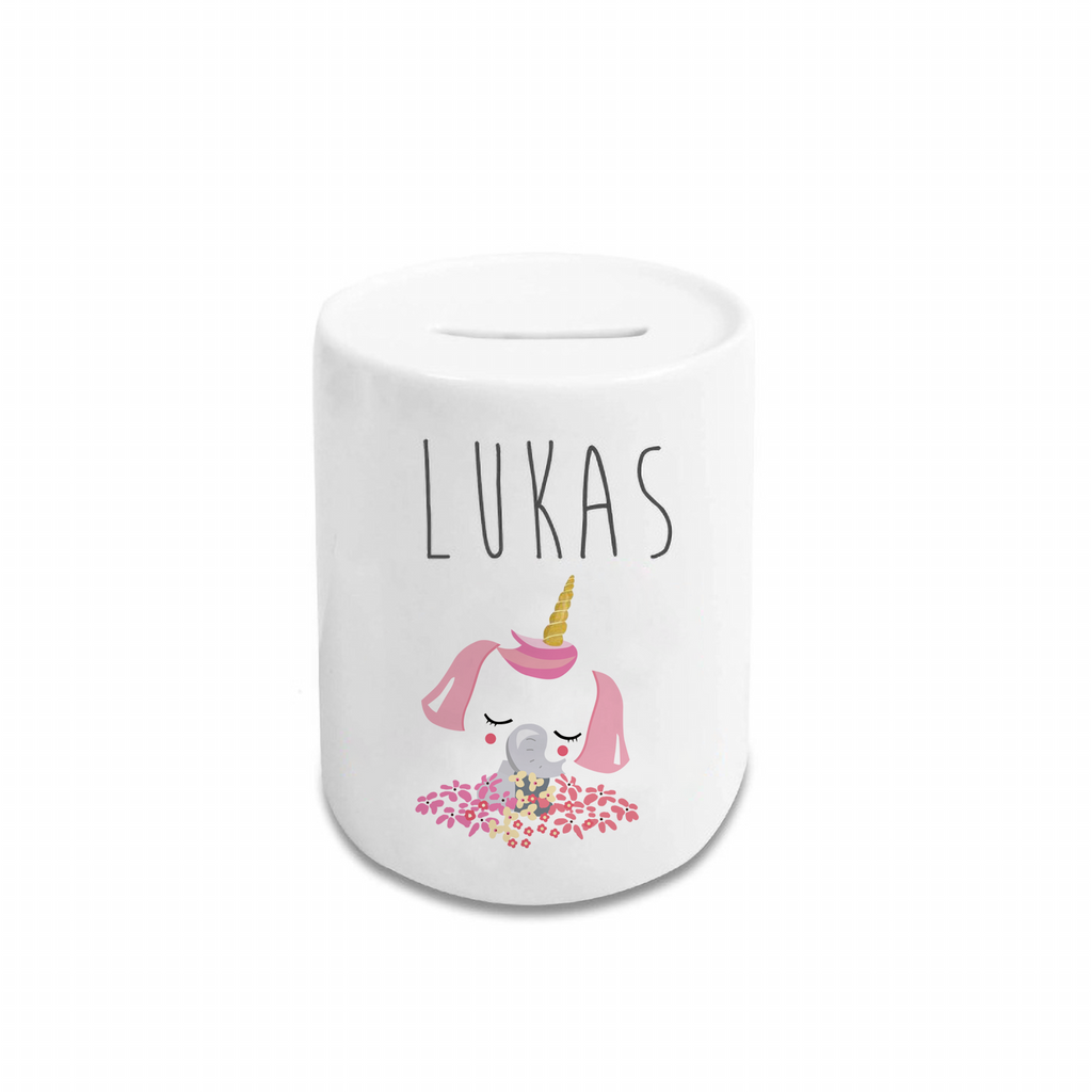 Personalized Cartoon Money Box II22 - Elephant