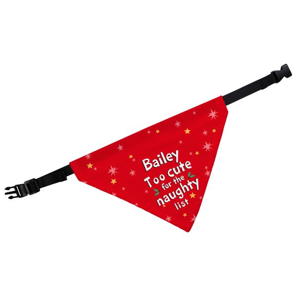 Personalized Dog Bandana, New Christmas Pet Gift!