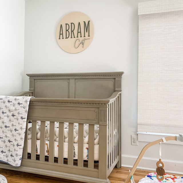 Custom Name Round Sign - 12inches