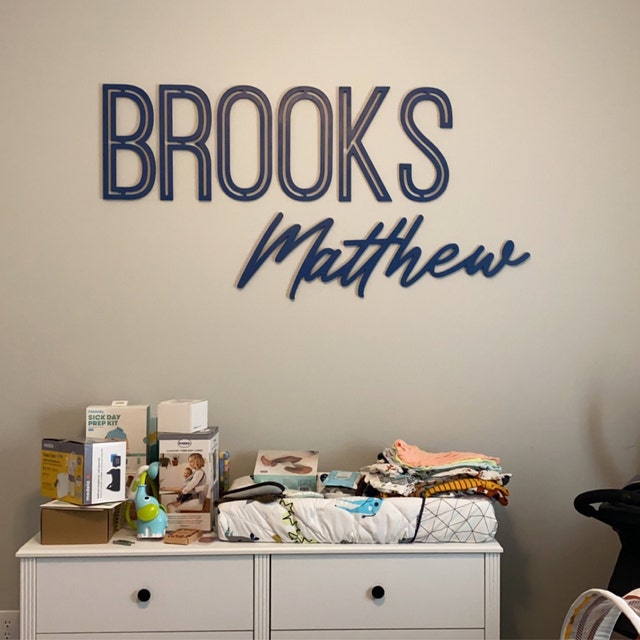 Custom Name Sign I01-For Middle Name - 10"