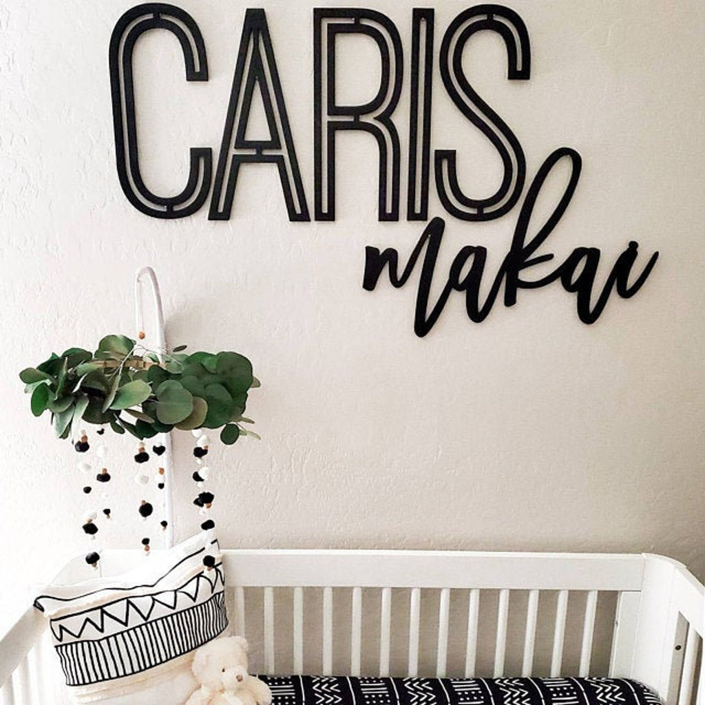 Custom Name Sign I01-For Middle Name - 10"