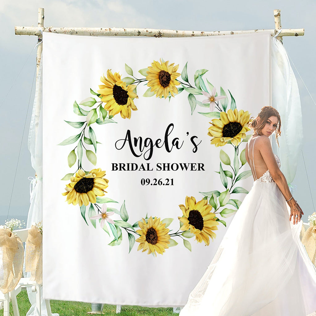 Custom Bridal Shower Backdrop 14