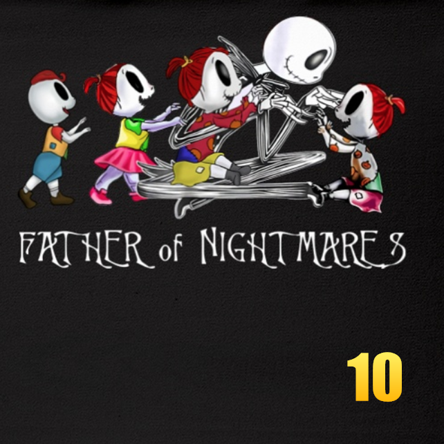 Father of Nightmares Custom Fleece Blankets  - Perfect Birthday Holiday Gifts for Dad Uncle & Grandpa