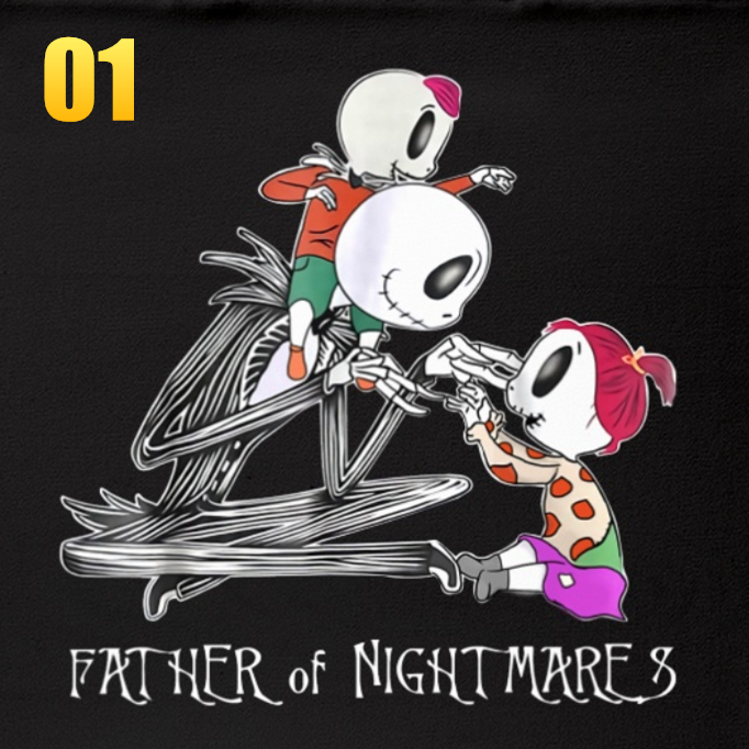 Father of Nightmares Custom Fleece Blankets  - Perfect Birthday Holiday Gifts for Dad Uncle & Grandpa