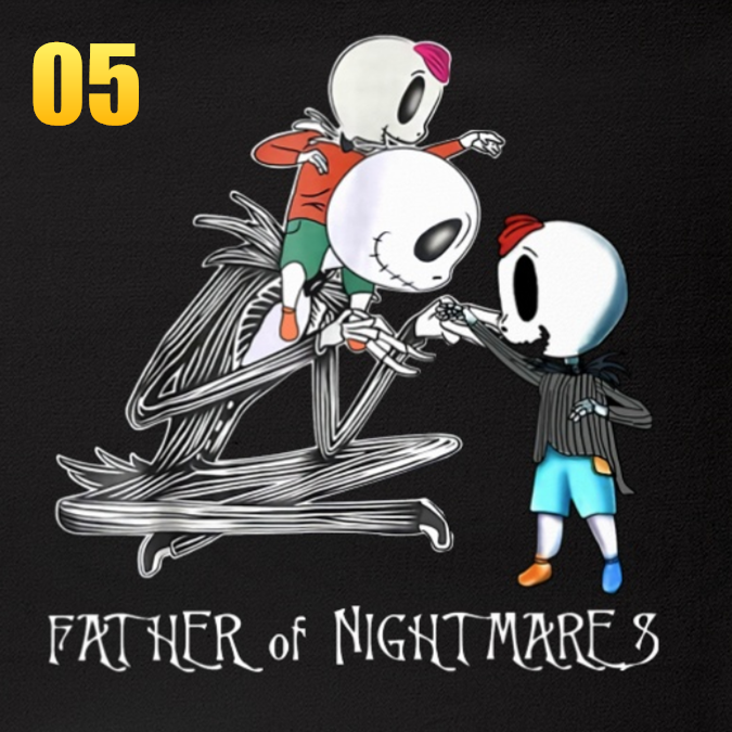 Father of Nightmares Custom Fleece Blankets  - Perfect Birthday Holiday Gifts for Dad Uncle & Grandpa