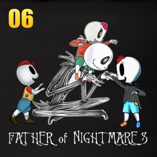Father of Nightmares Custom Fleece Blankets  - Perfect Birthday Holiday Gifts for Dad Uncle & Grandpa