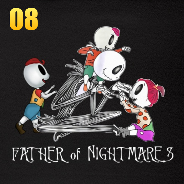 Father of Nightmares Custom Fleece Blankets  - Perfect Birthday Holiday Gifts for Dad Uncle & Grandpa